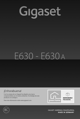 Gigaset E630A Manual Del Usuario