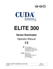 Cuda surgical LIT037 Manual De Uso