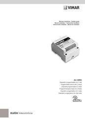 Vimar 69RH Instrucciones Instalador