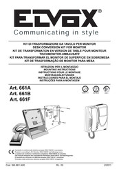 Elvox 661B Instrucciones Para El Montaje