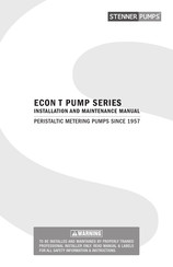 Stenner Pumps ECON T E20T4F Manual De Uso