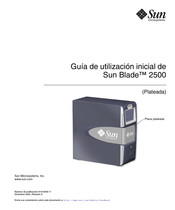 Sun Microsystems Sun Blade 2500 Guía De Utilización