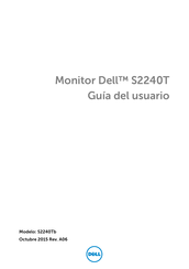 Dell S2240Tb Guia Del Usuario