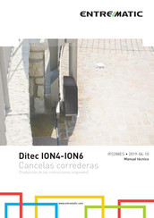 Entrematic Ditec ION4 Manual Tecnico