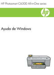 HP Photosmart C6300 All-in-One Serie Manual De Instrucciones