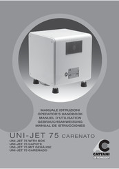 Cattani UNI-JET 75 Manual De Istrucciones