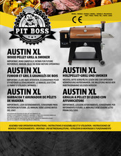 Pit Boss AUSTIN XL  PB1000XLW1 Instrucciones De Montaje Y Funcionamiento