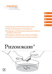 Mectron Piezosurgery Manual Del Usuario