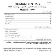 HumanCentric 101-1007 Manual De Instrucciones