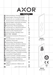 Hansgrohe AXOR Starck 40140000 Instrucciones De Montaje