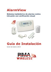 Pima Wireless AlarmView Guia De Instalacion