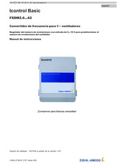 ZIEHL-ABEGG Icontrol Basic FSDM62 Manual De Instrucciones