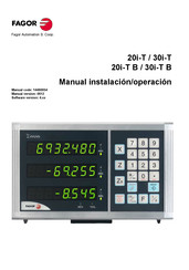 Fagor Innova 20i-T Manual Instalación/Operación