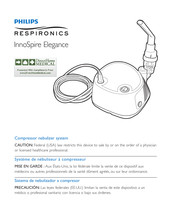 Philips Respironics InnoSpire Elegance Manual Del Usuario