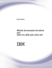 IBM 9009-41A Manual De Instrucciones