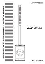 audiophony MOJO1200Line Guia Del Usuario