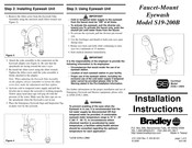 Bradley S19-200B Instrucciones De Instalación