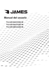 James TVJ LED S55 D1202 4K Manual Del Usuario