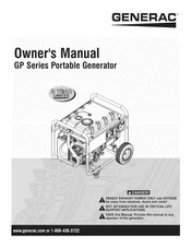 Generac Power Systems GP Serie Manual Del Propietário