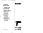 EINHELL HP 1500 Instrucciones De Uso