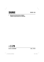 Duro D-SB 1102 Manual De Instrucciones Original