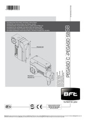 BFT PEGASO SC Instrucciones De Instalación