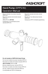 Ashcroft DPPV-Kit Manual De Operación