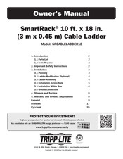 Tripp-Lite SmartRack SRCABLELADDER18 Manual Del Propietário