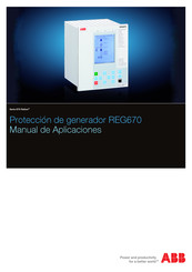 ABB REG 670 Manual De Aplicaciones