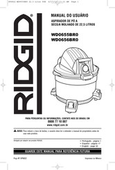 Rigid WD0655BR0 Manual De Usuario