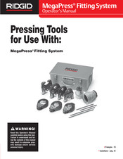 RIDGID MegaPress Manual Del Operador