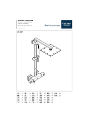 Grohe EUPHORIA CUBE 26 087 Manual De Instrucciones