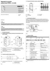 Festo VPPM-6L-L-1-G18-0L6H-V1N-S1C1 Instrucciones De Utilizacion