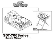 Sawmaster SDT-700 Serie Manual Del Usuario