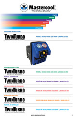 MasterCool TwinTurbo 69300-220-EU Instrucciones De Operación