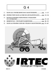 IRTEC G 4 Manual D’instruccion De Utilizo Y Manutencion