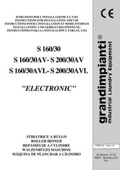 grandimpianti S 200/30AVL Instrucciones Para La Instalación Y Para El Uso