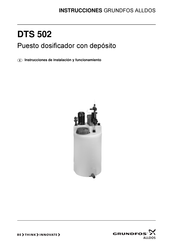 GRUNDFOS ALLDOS DTS 502 Instrucciones De Instalación Y Funcionamiento