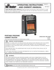 Mr. Heater MH18CH Manual Del Proprietário