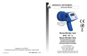 MONARCH INSTRUMENT Nova-Strobe vbx La Instruccion Manual