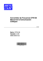 WEG CFW-08 Manual De Instrucciones