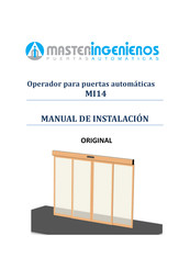 MASTER INGENIEROS MI14 Manual De Instalación