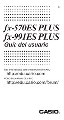 Casio fx-570ES PLUS Guia Del Usuario