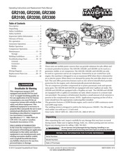 Campbell Hausfeld GR3300 Manual De Instrucciones Y Lista De Piezas