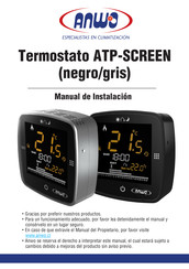 anwo ATP-SCREEN Serie Manual De Instalación