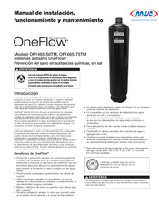 Watts OneFlow OF1465-50TM Manual De Instalación, Funcionamiento Y Mantenimiento