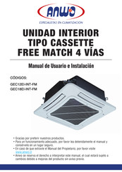 anwo GEC18EI-INT-FM Manual De Usuario E Instalacion