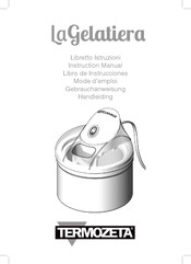 Termozeta LA GELATIERA Libro De Instrucciones