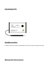 Goldanalytix GoldScreenPen Manual De Instrucciones