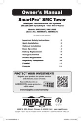 Tripp-Lite SmartPro SMC1000T Manual Del Propietário